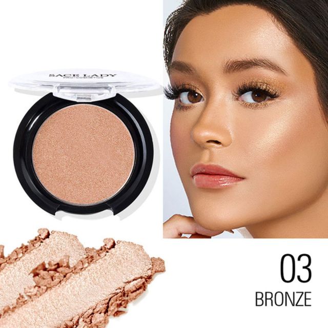 6 Colors Beauty Makeup Glitter Palette Glow Blush Facial Makeup Brighten Cosmetic Face Iluminator Highlighter Powder