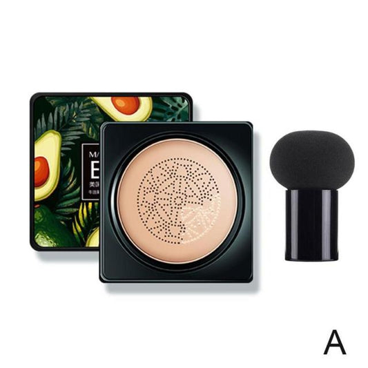BB Cream Air Cushion Face Foundation Mushroom Head Concealer Whitening Base Makeup Cosmetic Waterproof Brighten Dropshipping