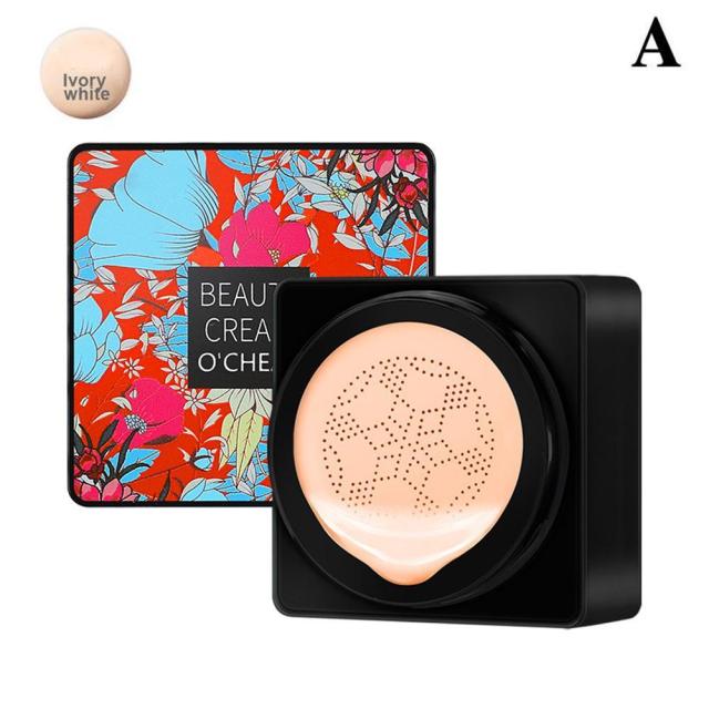 BB Cream Air Cushion Face Foundation Mushroom Head Concealer Whitening Base Makeup Cosmetic Waterproof Brighten Dropshipping