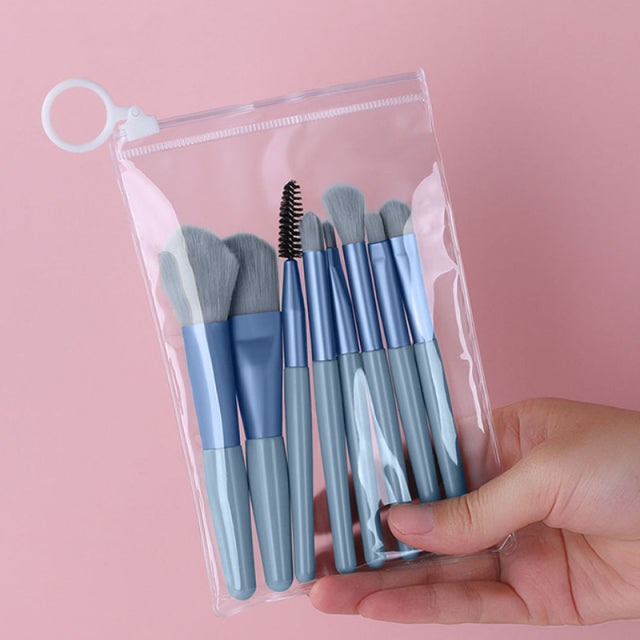 15pcs Makeup Brushes Professional Powder Foundation Eyeshadow Make Up Brush Set Synthetic Hair Colourful Makeup Brushes